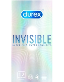 Prezervatyvai Durex Invisible 12vnt dėžutė
